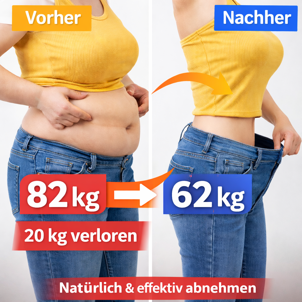 82 kg bis 62 kg Abnehmbeispiel