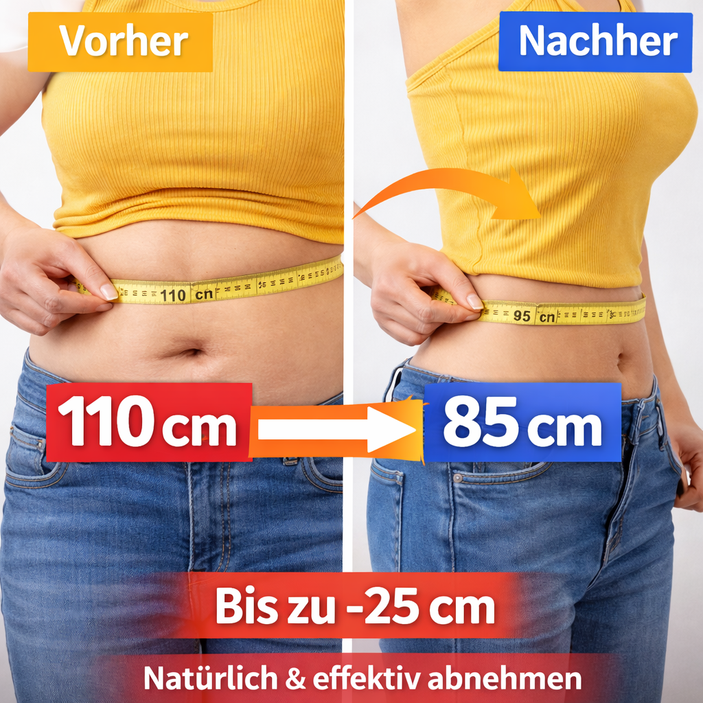 110 cm bis 85 cm Vorher-Nachher Beispiel